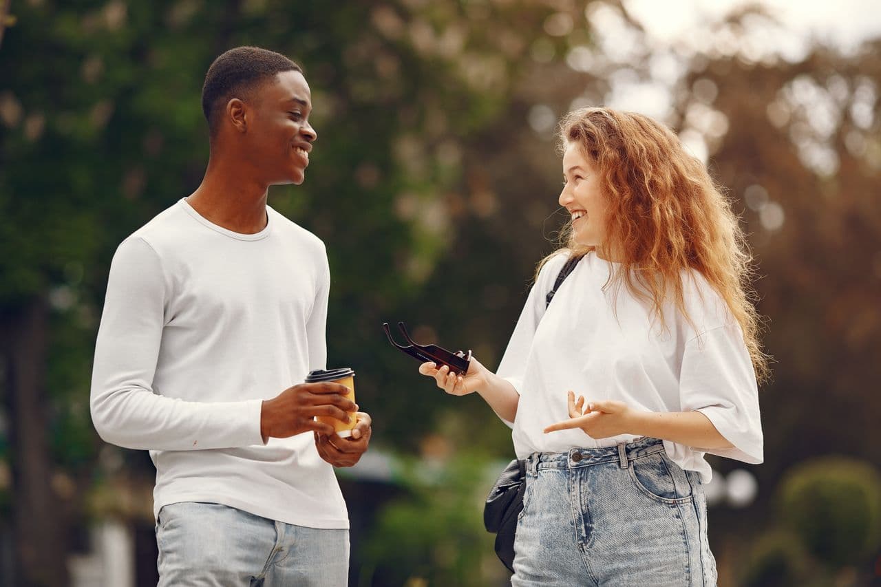 a-man-and-a-woman-smiling-at-each-other